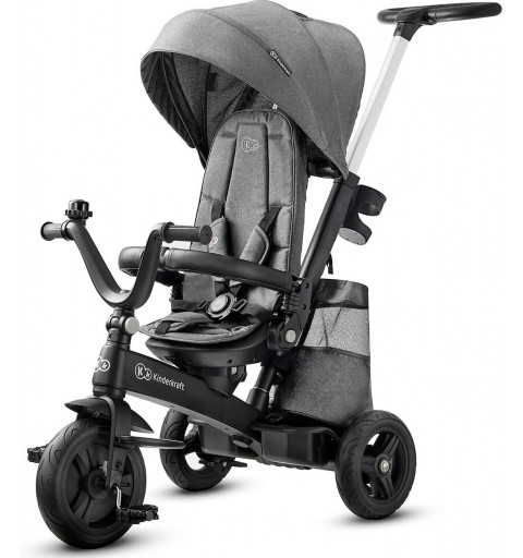 Kinderkraft Easytwist - innowacyjny rowerek trójkołowy | Grey